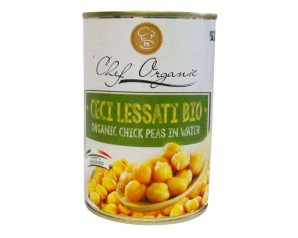 CHEF ORGANIC Ceci Lessati 400g