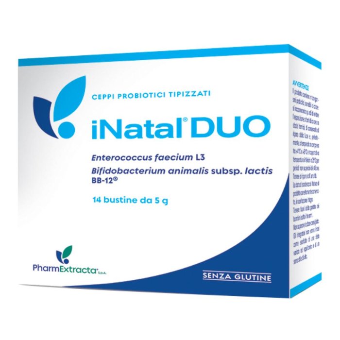 Inatal Duo 14 bustine integratore in gravidanza con probiotici e vitamine