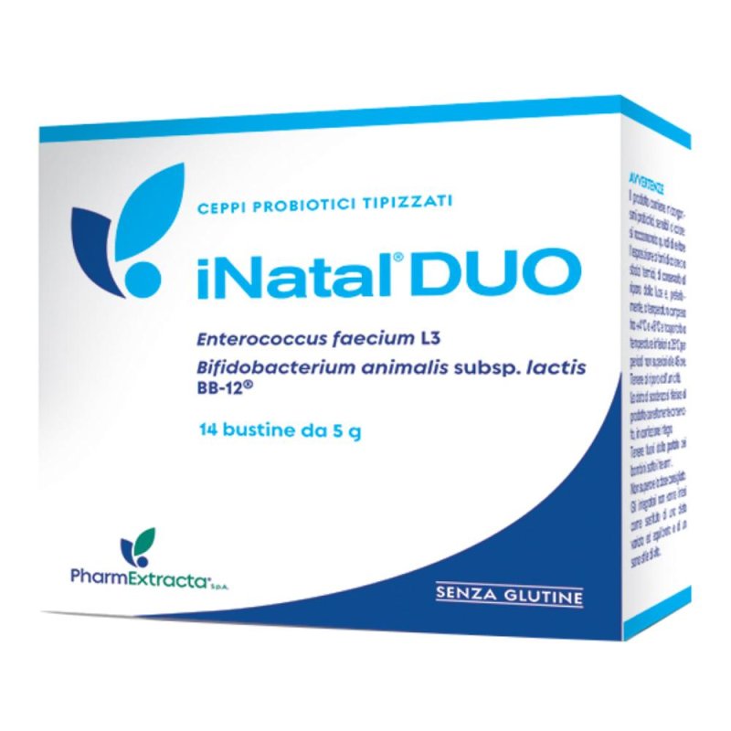 Inatal Duo 14 bustine integratore in gravidanza con probiotici e vitamine Inatal Duo 14 bustine integratore in gravidanza con probiotici e vitamine