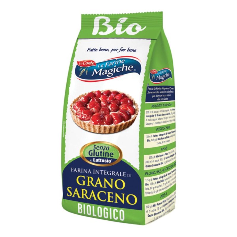 Ipafood Farina Mix Grano Saraceno per Pane e Dolci &ndash; Preparato per Impasti Versatili