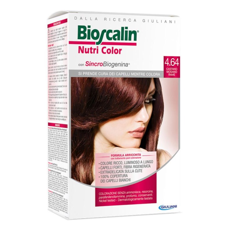 Bioscalin Nutri Color SincroBiogenina Colorazione Capelli Tinta 4 Castano Bioscalin Nutri Color SincroBiogenina Colorazione Capelli Tinta 4 Castano