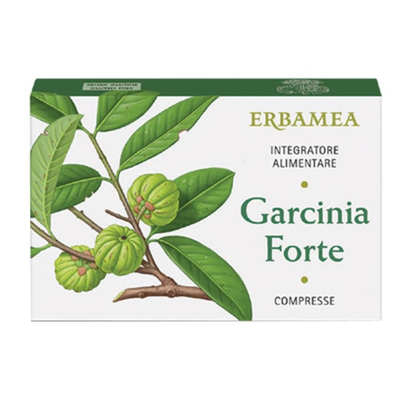 Erbamea Garcinia Forte 30 Compresse Integratore per Controllo del Peso e Metabolismo dei Grassi Erbamea Garcinia Forte 30 Compresse Integratore per Controllo del Peso e Metabolismo dei Grassi
