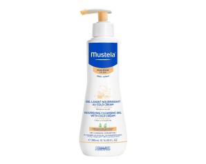Mustela Detergente Nutriente Gel Lavante Nutri Protettiva alla Cold Cream 300ml