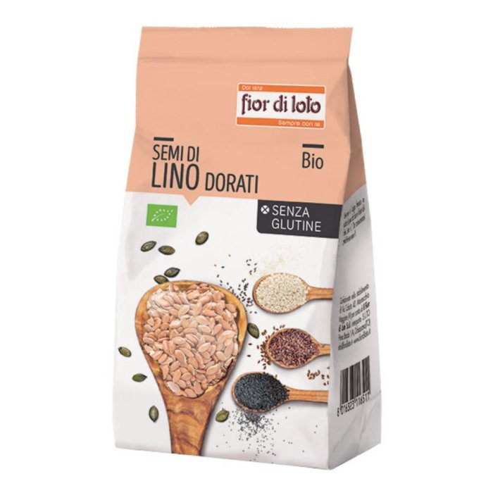 Fior Di Loto Semi Di Lino Dorati Bio Senza Glutine 400 g
