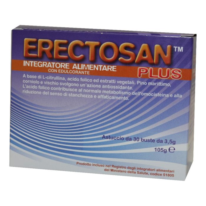 Androsystems Erectosan Plus 30 Buste Da 3,5 G