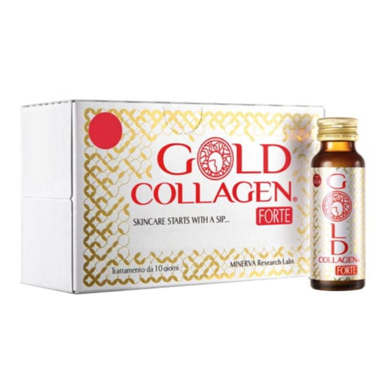 Minerva Research Labs Gold Collagen Forte 10 Flaconi