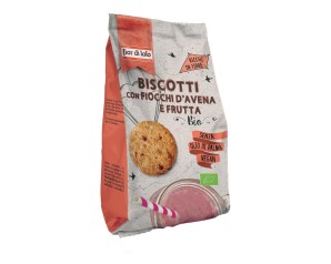 BISCOTTI CEREALI E FRUTTA BIO