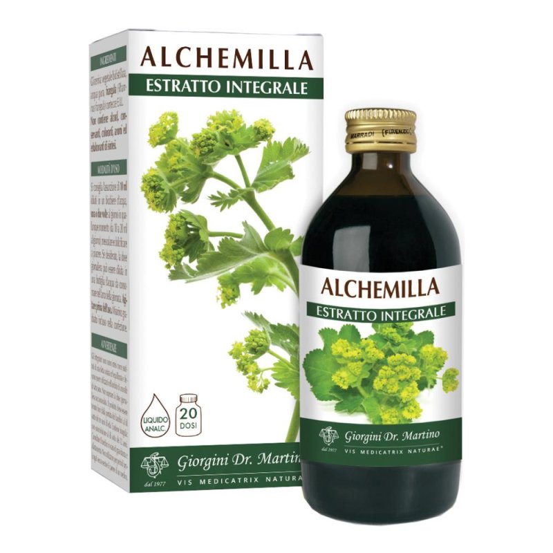 Alchemilla Estratto Integrale Dr. Giorgini 200ml Alchemilla Estratto Integrale Dr. Giorgini 200ml