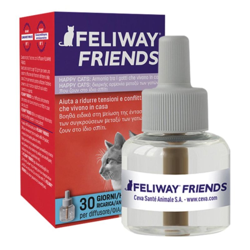 Ceva Salute Animale Feliway Friends Ricarica 48 Ml