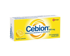 Cebion Masticabile Limone Vitamina C 20 Compresse