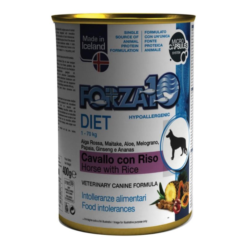 Sanypet Forza10 Diet Agnello-riso Umido Cane