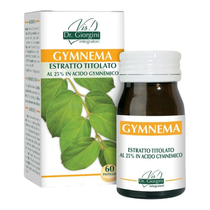 Dr. Giorgini Gymnema Estratto Titolato Integratore Alimentare 60 pastiglie Dr. Giorgini Gymnema Estratto Titolato Integratore Alimentare 60 pastiglie