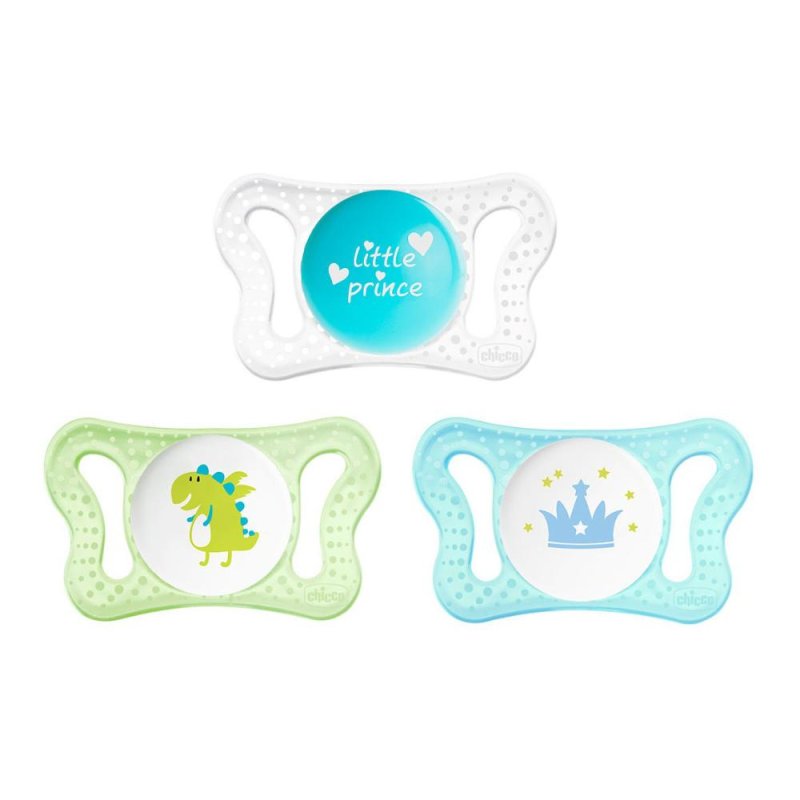Chicco Succhietto Micro Boy 0-2m 2pz Chicco Succhietto Micro Boy 0-2m 2pz