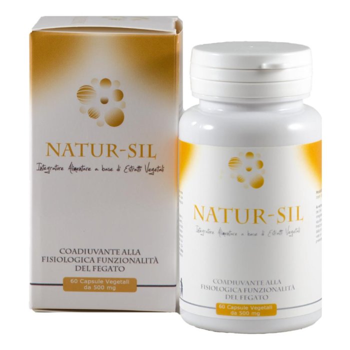 Natur Sil Integratore Naturale in Capsule | Supporto per Articolazioni e Tessuto Connettivo | Formula Natur a Base di Silicio Organico