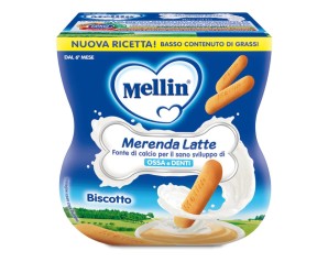 MELLIN MER LATTE BISC 2X100G