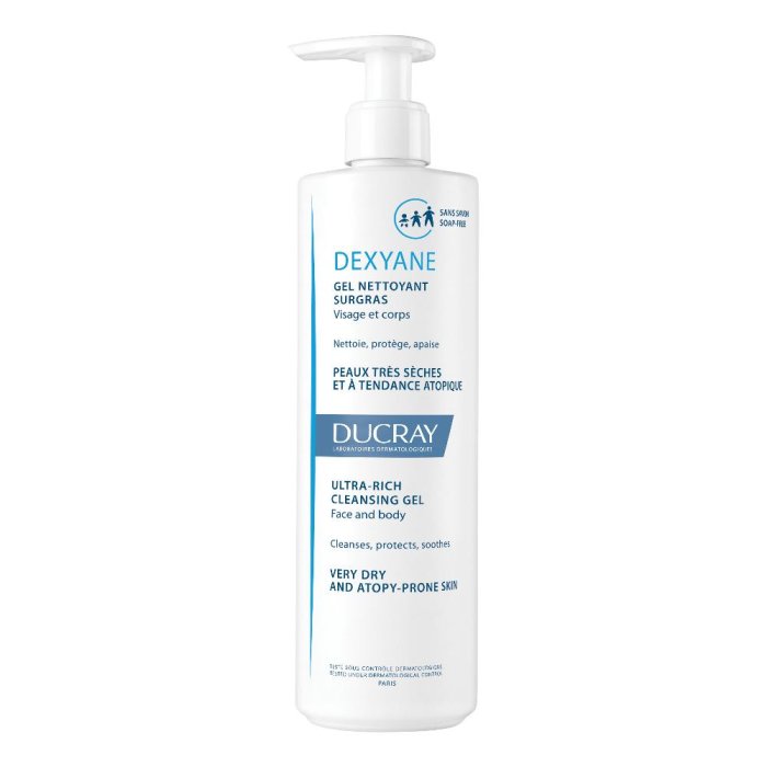 Ducray  Dexyane Pelli Atopiche Gel Detergente Delicato Lenitivo Corpo 400ml