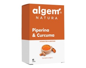 Algem Natura Piperina & Curcuma 45 Capsule