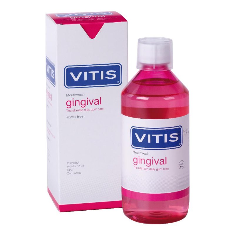 Dentaid Igiene Dentale Vitis Gingival Collutorio Gengive Sensibili 500 ml Dentaid Igiene Dentale Vitis Gingival Collutorio Gengive Sensibili 500 ml