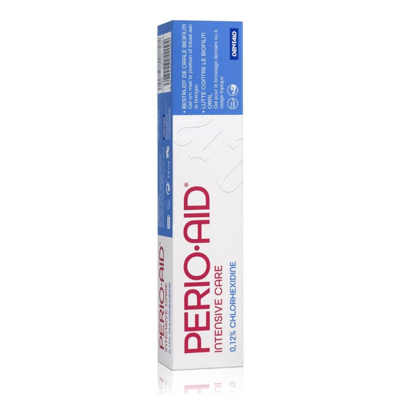 Perio Aid Intensive Care Gel Dentifricio con 0,12% Clorexidina 75ml Perio Aid Intensive Care Gel Dentifricio con 0,12% Clorexidina 75ml