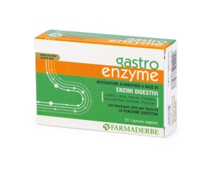 Farmaderbe Gastro Enzyme Integratore Alimentare 30 Capsule Vegetali