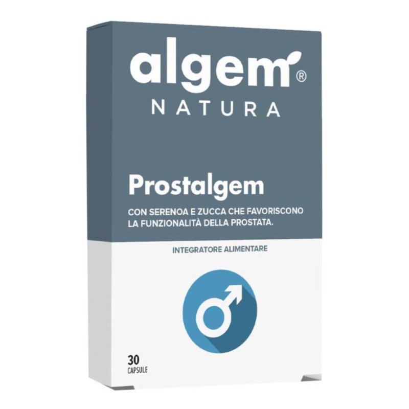 Prostalgem 30 Capsule Integratore per Prostata e Benessere delle Vie Urinarie Uomo
