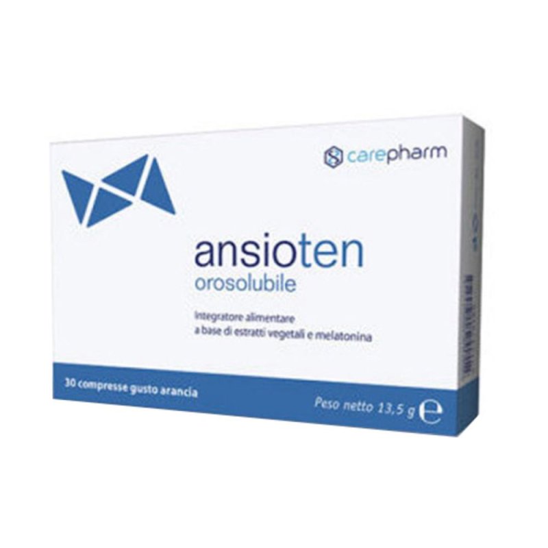 Carepharm Ansioten Orosolubile 30 Compresse