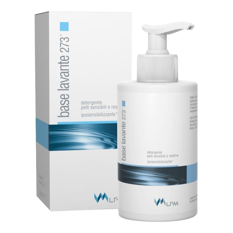 Base Lavante 273 Detergente Pelli Sensibili E Reattive 300 Ml Base Lavante 273 Detergente Pelli Sensibili E Reattive 300 Ml