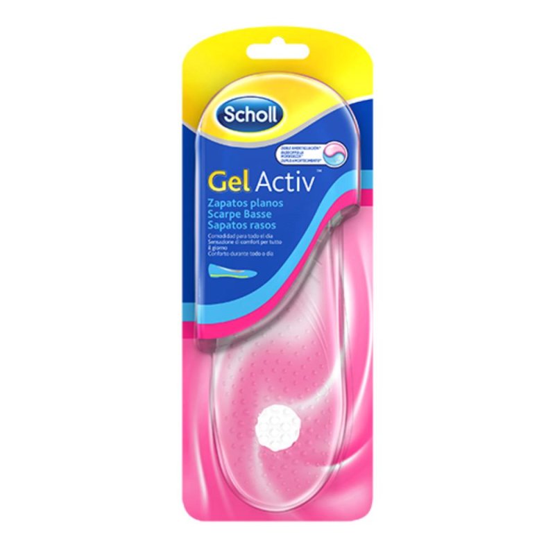Dr. Scholl Gel Active Scarpe Basse Cuscinetto Trasparente Misura Da 35 a 40.5 Dr. Scholl Gel Active Scarpe Basse Cuscinetto Trasparente Misura Da 35 a 40.5