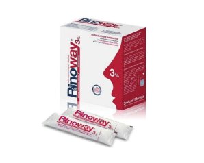 Envicon Medical Rinoway - 3% Sali Ipertonici per Doccia Nasale 30 Bustine