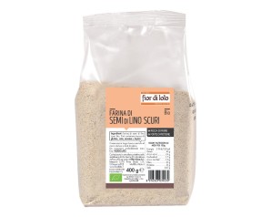 Fior di LotoFarina di Semi di Lino Scuri Bio 400g