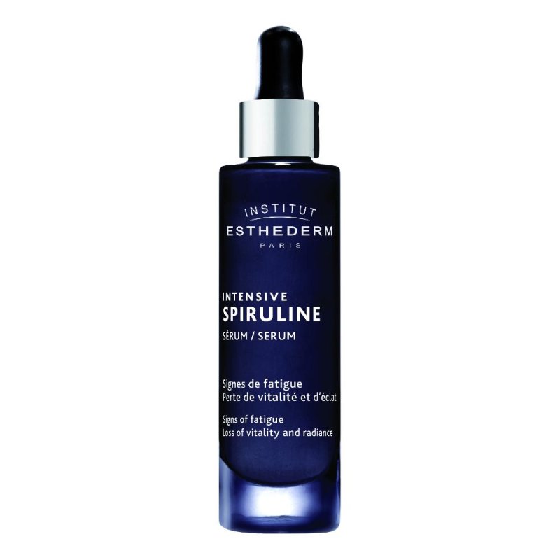 Intensive Spiruline siero 30 ml - siero viso rivitalizzante alla spirulina per pelle stanca