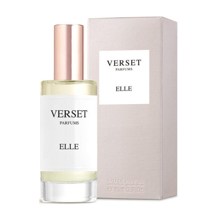 Verset Elle Eau de Toilette Donna 15 millilitri - Profumo Femminile Elegante e Seducente Verset Elle Eau de Toilette Donna 15 millilitri - Profumo Femminile Elegante e Seducente