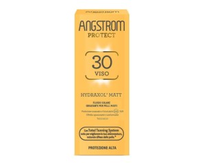 Angstrom Hydraxol Matt Protezione Viso Fluido Alta 30 40 ml