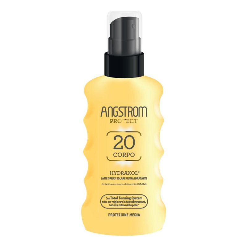 Angstrom Protect Hydraxol Latte Spray Solare Corpo SPF 20 175 ml