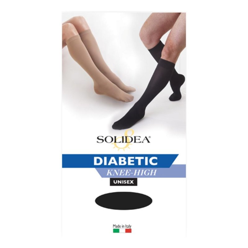 Calza Diabetic Knee-High camel taglia L - calza sanitaria per piede diabetico Calza Diabetic Knee-High camel taglia L - calza sanitaria per piede diabetico