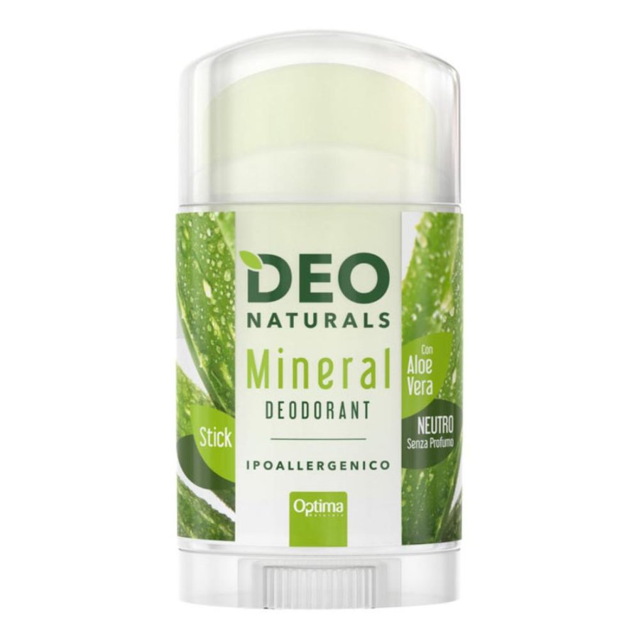 Optima Naturals Deo Naturals - Deodorante Stick Aloe Vera Ipoallergenico 100g Optima Naturals Deo Naturals - Deodorante Stick Aloe Vera Ipoallergenico 100g