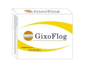 Gixoflog 16 Bustine Gissoma Integratore Alimentare in Polvere da Sciogliere per Uso Orale