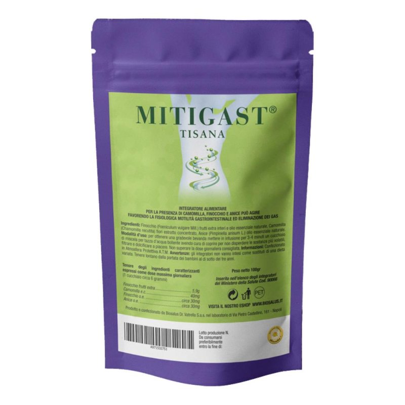 Mitigast Biosalus Emulsione Orale per Gonfiore e Meteorismo Addominale Flacone da 100 Grammi Mitigast Biosalus Emulsione Orale per Gonfiore e Meteorismo Addominale Flacone da 100 Grammi