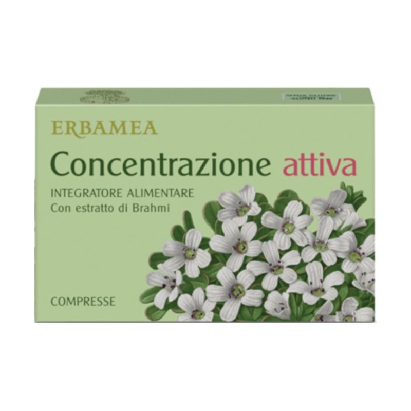 Concentrazione Attiva 24 Compresse EBM integratore per memoria e concentrazione mentale cpr Concentrazione Attiva 24 Compresse EBM integratore per memoria e concentrazione mentale cpr