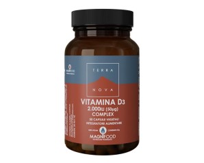 Terranova Vitamine - Vitamina D3 2000 UI Integratore 50 Capsule