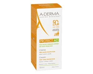 A-Derma  Solare Protect SPF50+ AD Crema Viso Protezione Altissima 40 ml