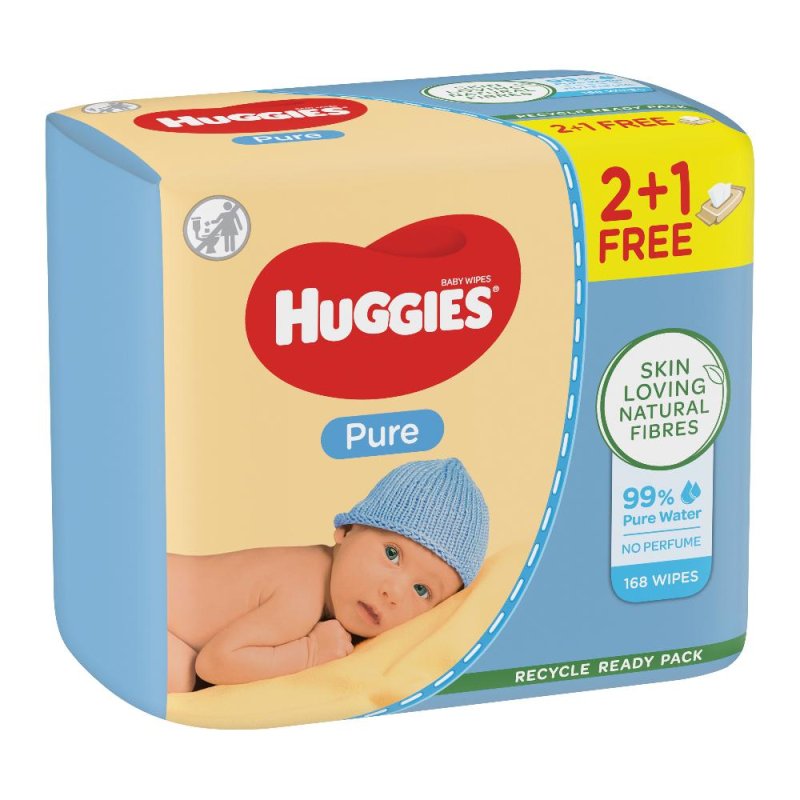 HUGGIES SALV PURE TRIPLO 24343 HUGGIES SALV PURE TRIPLO 24343