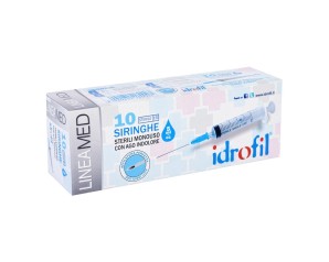 Siringhe sterili con ago indolore 10 pezzi