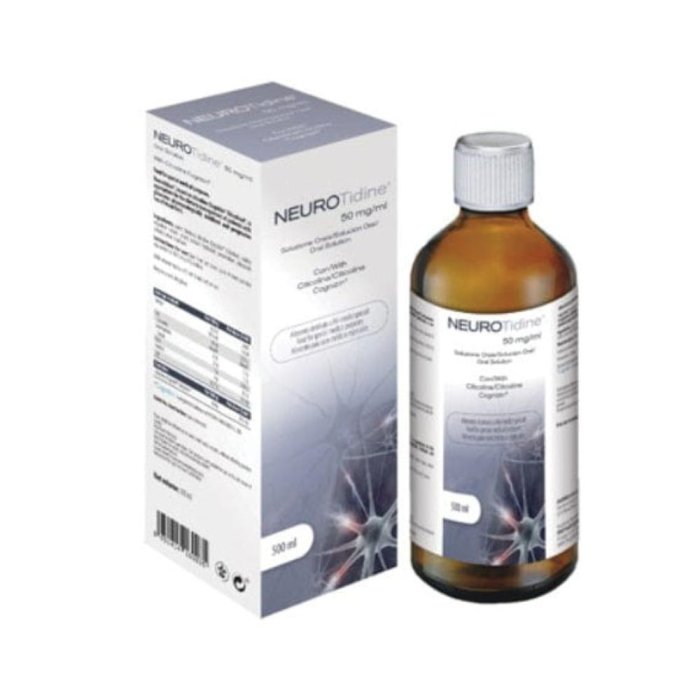 Neurotidine soluzione orale per il trattamento dietetico dei soggetti affetti da glaucoma 500ml Neurotidine soluzione orale per il trattamento dietetico dei soggetti affetti da glaucoma 500ml