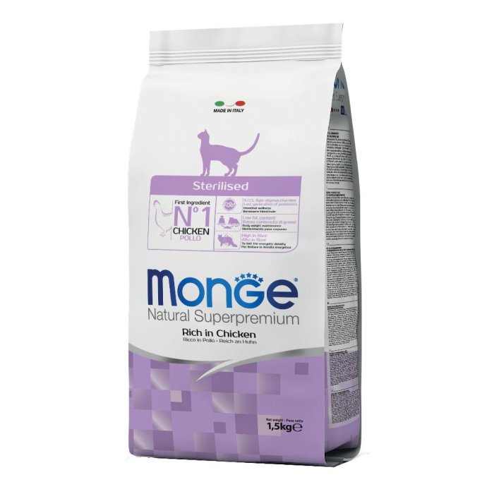 MONGE CAT STERILIZED1,5KG