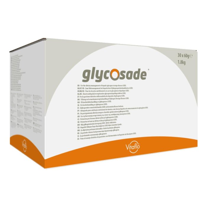 Glycosade neutro 30 bustine - alimento a fini medici speciali per glicogenosi epatica