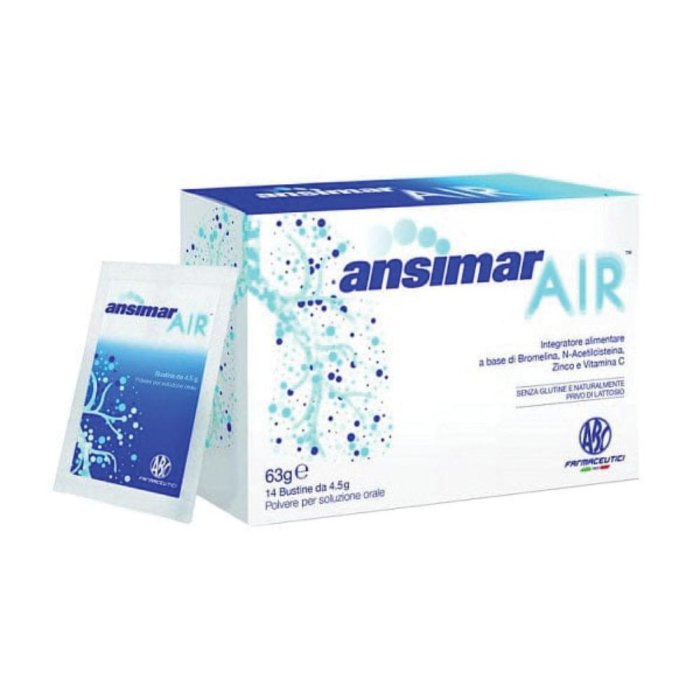 Abc Farmaceutici Ansimar Air Integratore Alimentare 14 Buste Da 4,5 G
