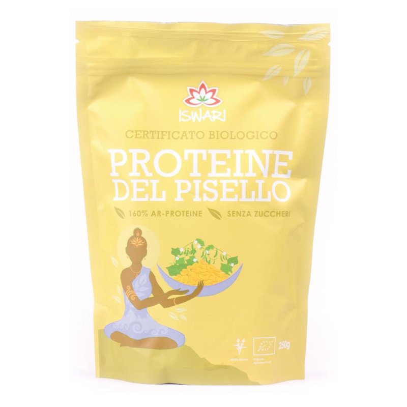 PROTEINE DEL PISELLO BIO 250G PROTEINE DEL PISELLO BIO 250G