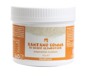 Erbavoglio Xantano Gomma Di Grado Alimentare Preparazione In Polvere 200 g