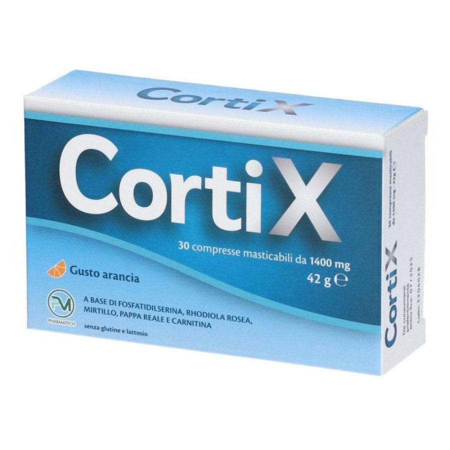 Cortix Integratore Alimentare 30 Capsule per Memoria Concentrazione e Benessere Mentale Cortix Integratore Alimentare 30 Capsule per Memoria Concentrazione e Benessere Mentale